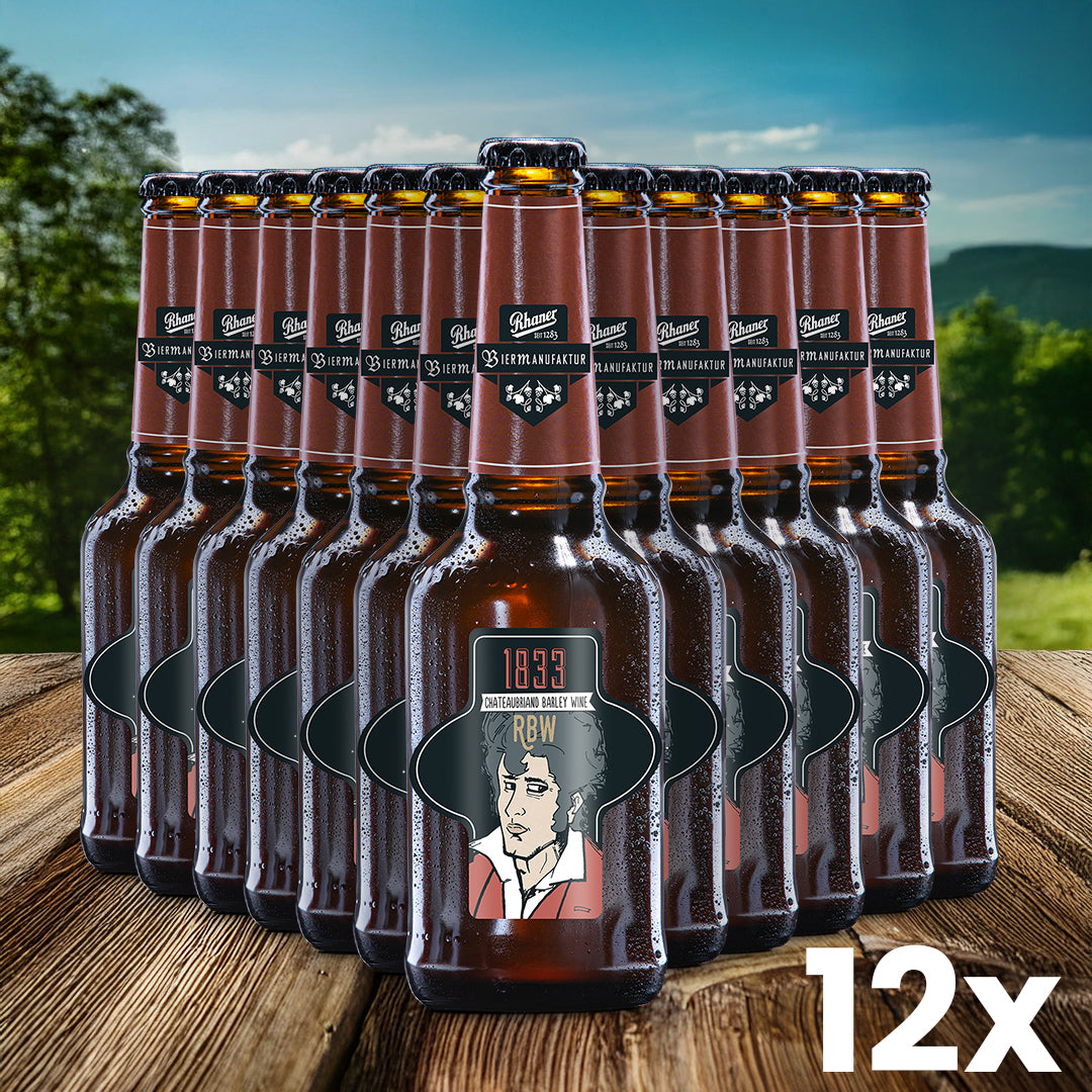 Rhaner 1833 RBW Chateaubriand Barley Wine (12 Flaschen)