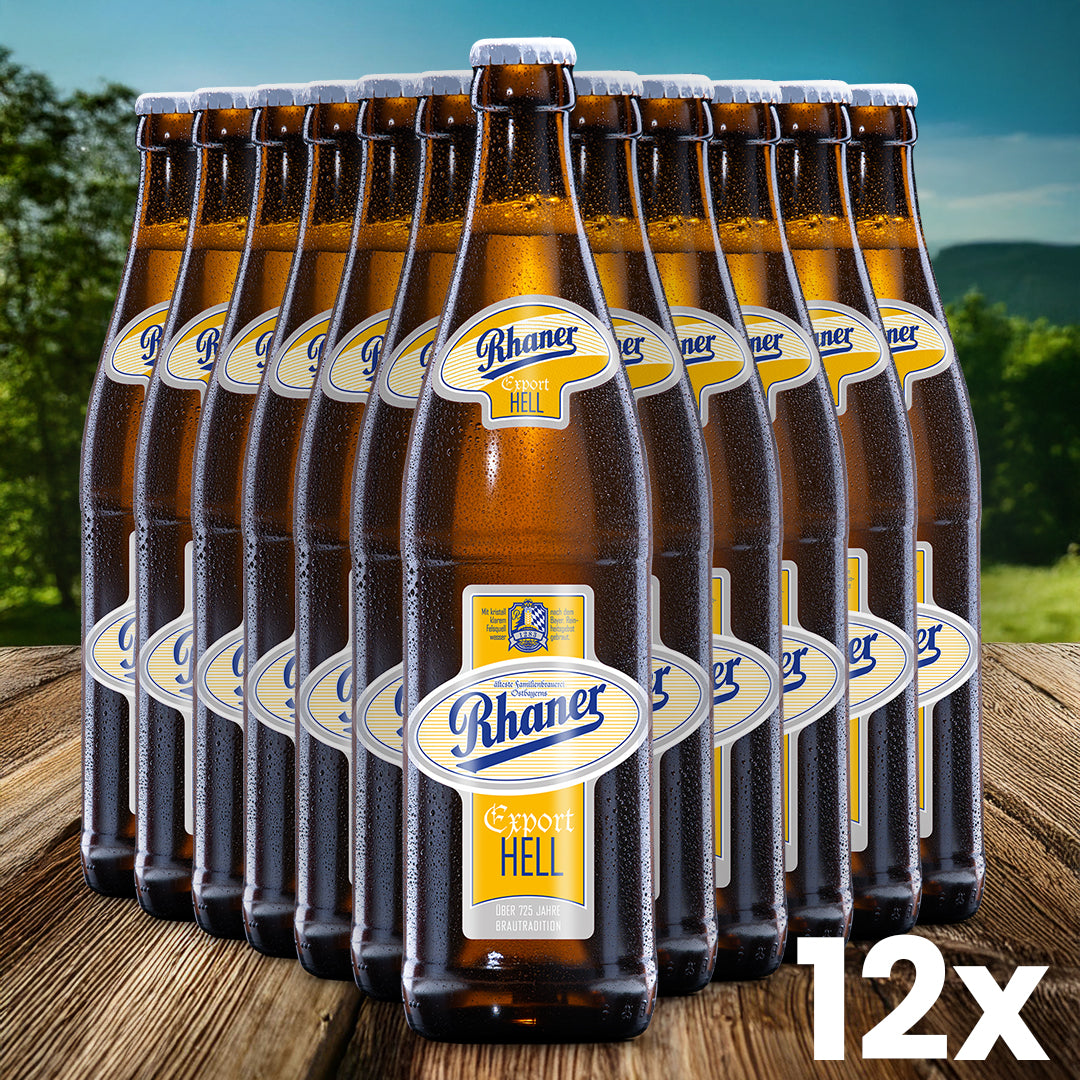 Rhaner Export Hell (12 Flaschen)