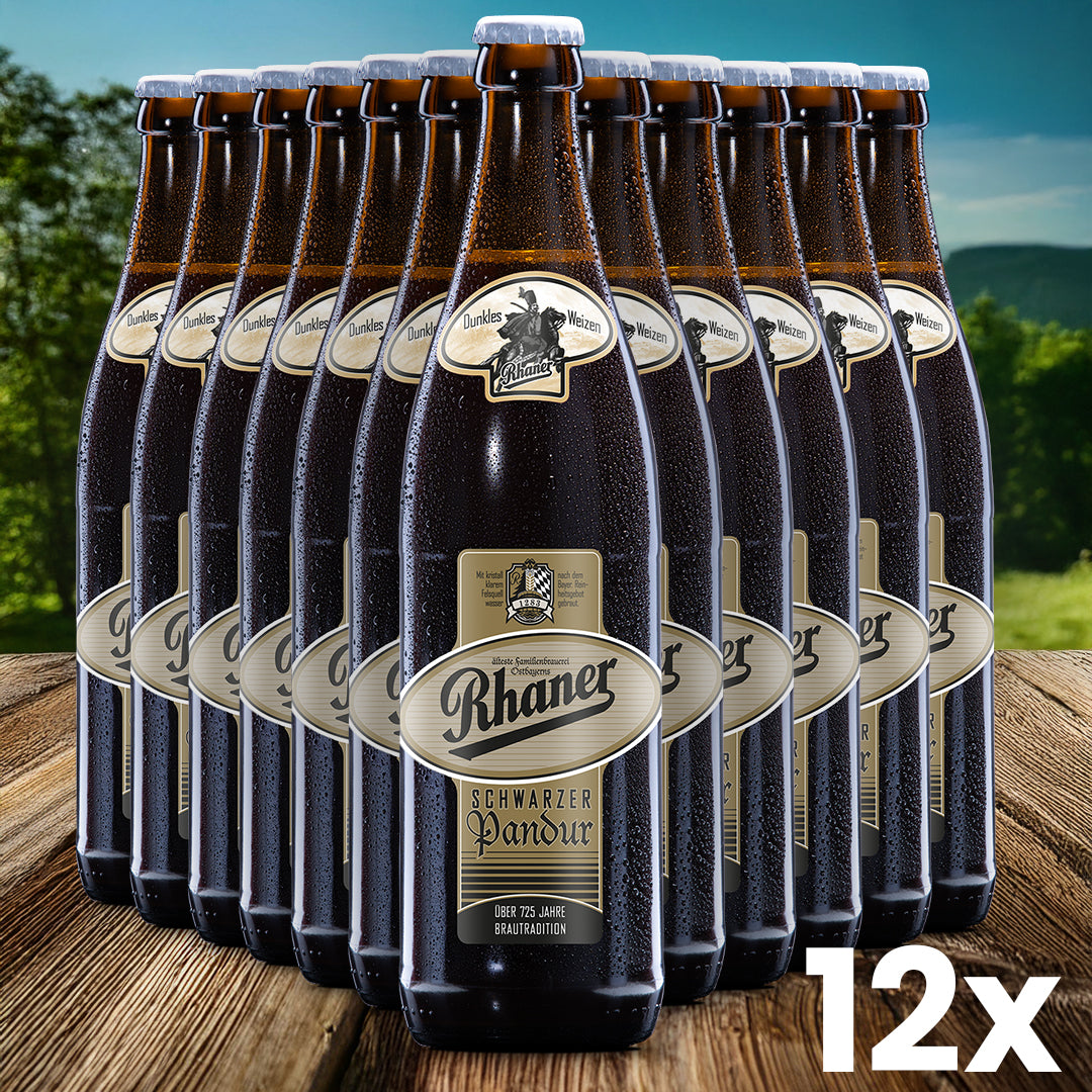 Rhaner Schwarzer Pandur (12 Flaschen)