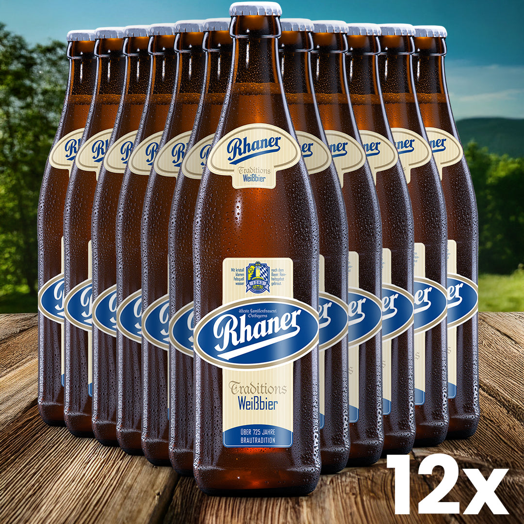 Rhaner TraditionsWeißbier (12 Flaschen)