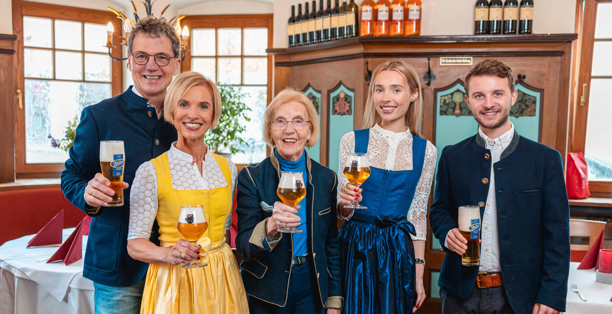 Familie Plößl Brauerei Rhaner Bier Rhaner