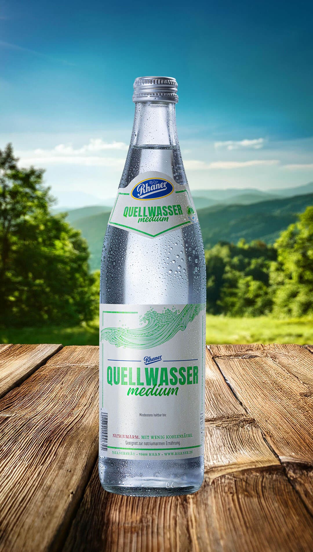 Rhaner Quellwasser Medium