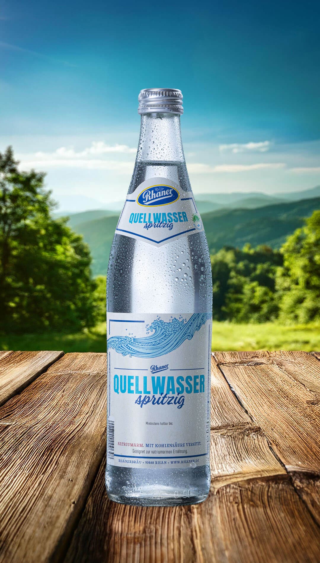 Rhaner Quellwasser Spritzig
