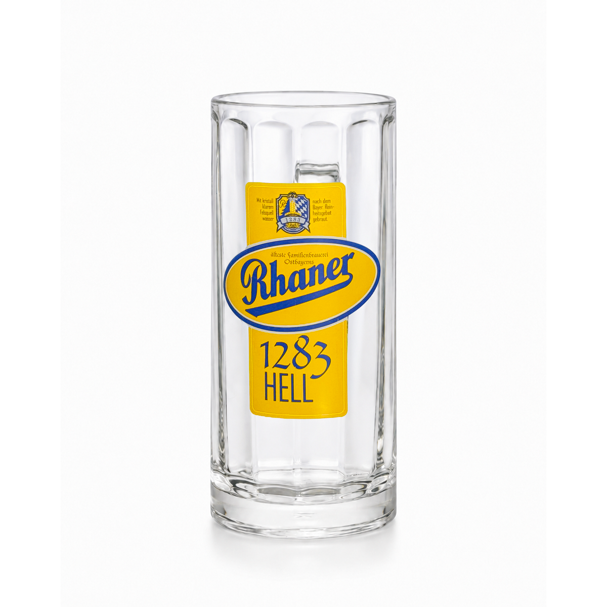 Rhaner Bierkrug mit Henkel 0,5l "1283 Hell"
