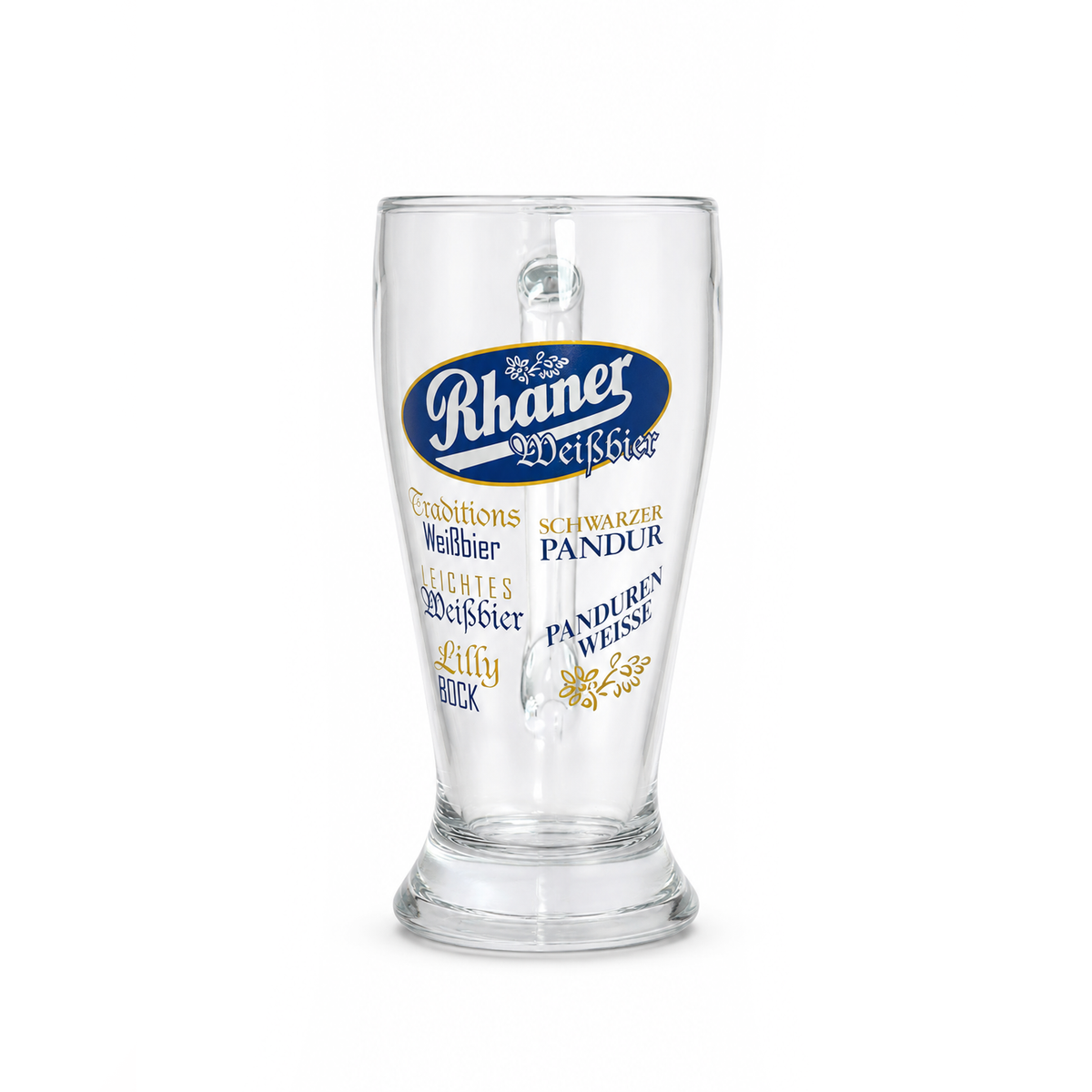 Rhaner Weißbierkrug mit Henkel 0,5l